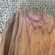 Wooden butter dish