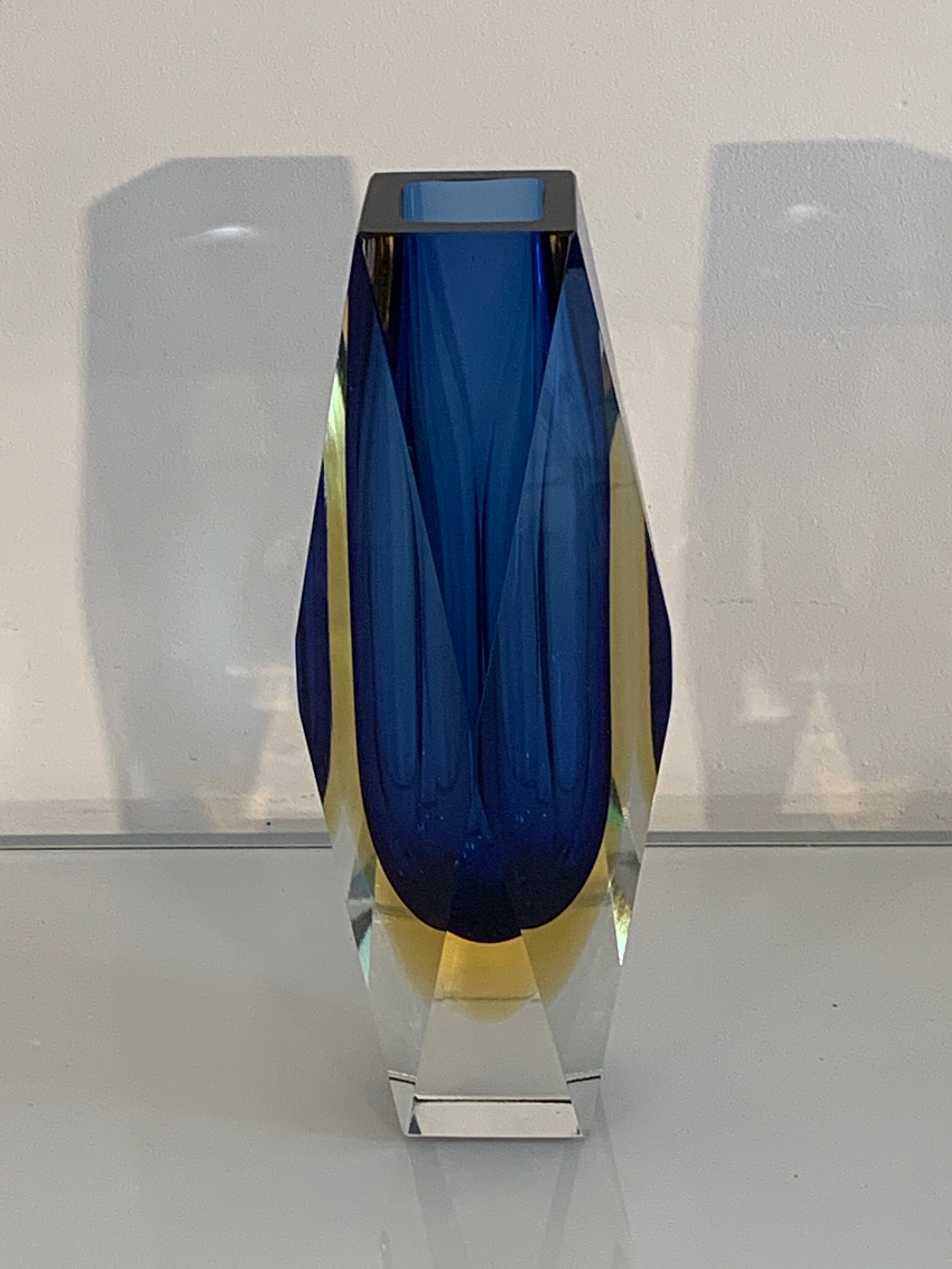 Murano vintage vases by Flavio Poli 1970