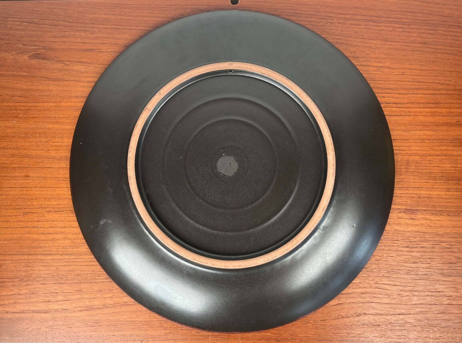 Large vintage ceramic wall plate from KMK Keramik Manufaktur Kupfermühle, 1970s.