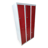 Metal locker 6 compartments good general condition