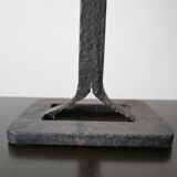 Antique cast iron swedish four arm candlestick