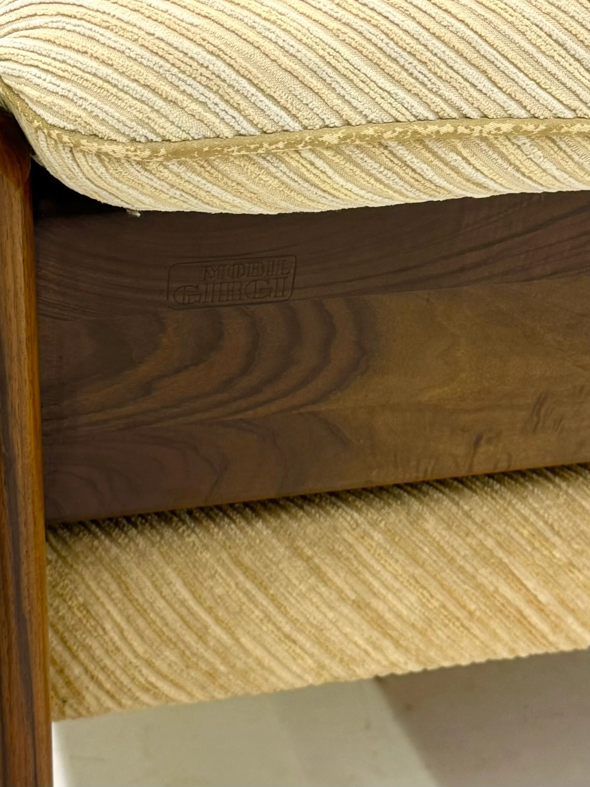Sapporo armchairs by Mario Marenco for Mobil Girgi
