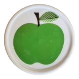 Set of 6 coasters Herrandiz Green Apple Vintage 1970