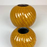Rare pair of mid-century modern vases by Gunnar Nylund, Rörstrand, Sweden, 1940s.