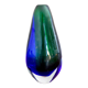 Vase murano bleu et vert