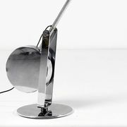 Oversized chrome lamp with counterweight Anonymous Italia, 1970
