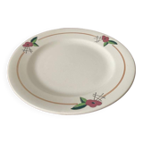 Pedestal presentation dish stamped E. Charbonnier Salins les Bains, Algiers model
