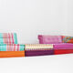 Canapé Mah Jong Roche Bobois design Kenzo Takada par Hans Hopfer, ensemble de 11.