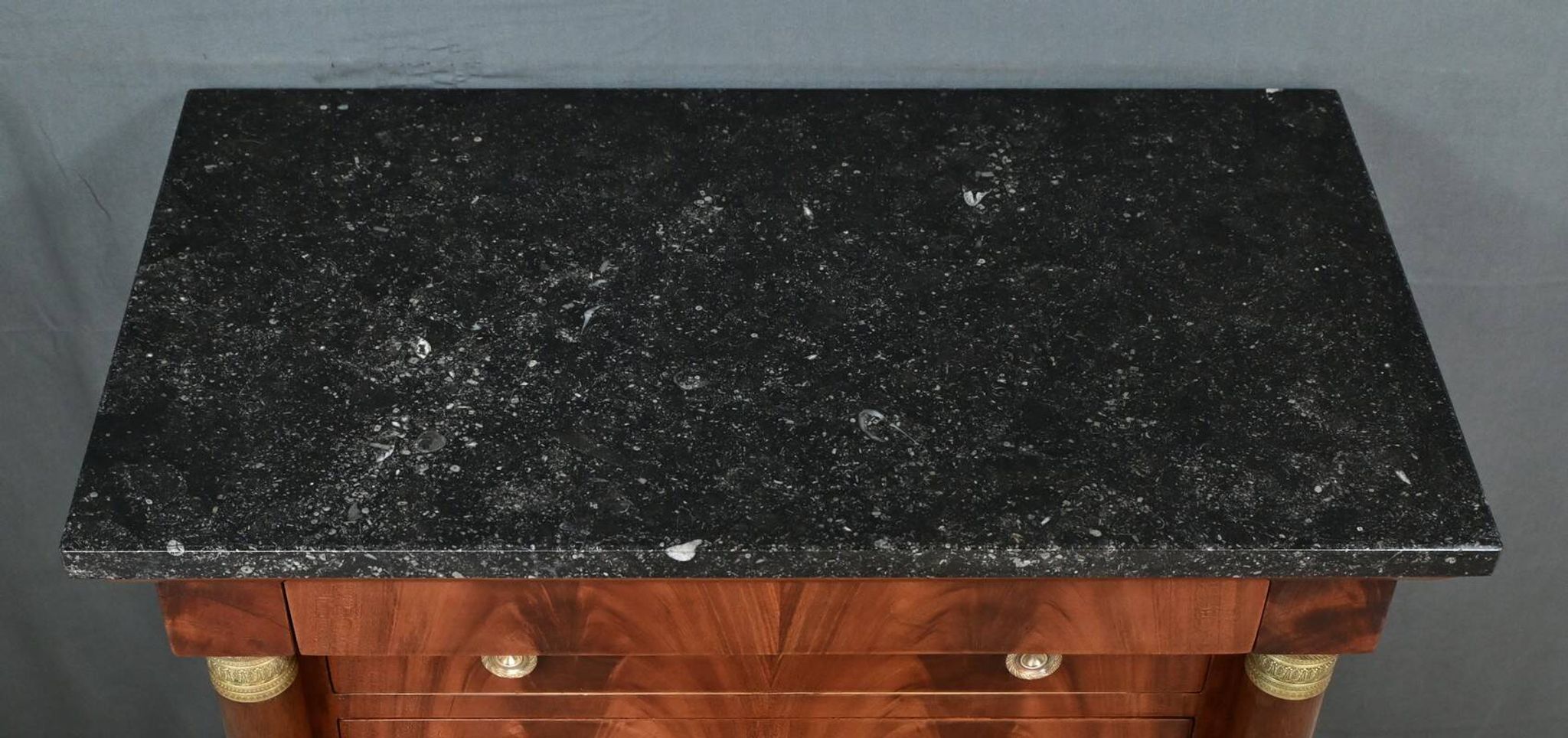 Small Mahogany Chest of Drawers, Empire Style – Part 1 of the 20th Century