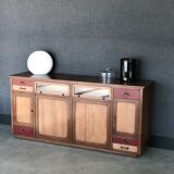 Buffet loft en merisier