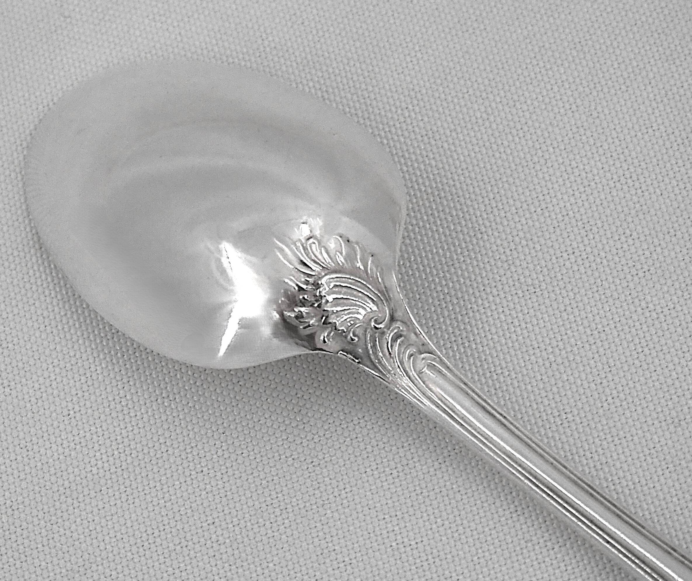 Christofle Marly, 10 silver-plated table spoons, 21 cm.