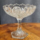 Glass footed cup
