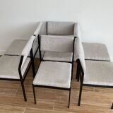Set of 6 Cees Braakman SM07 chairs (Japanese series)