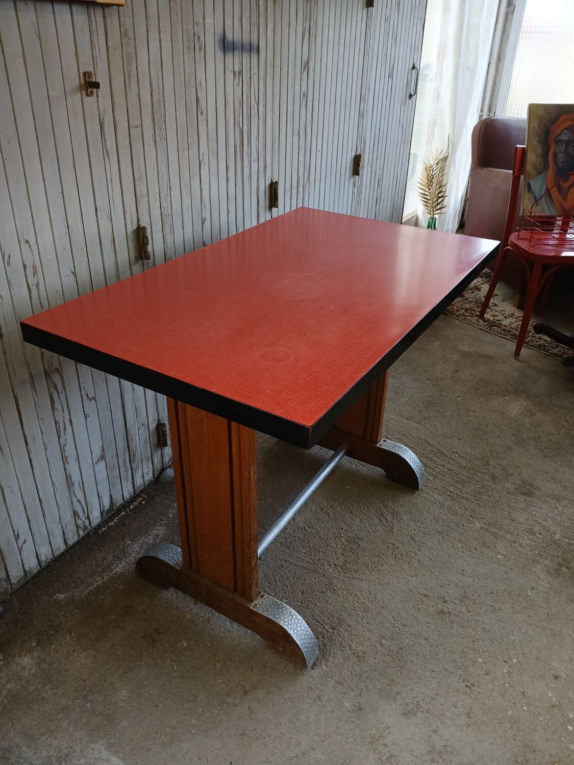 Vintage bistro table