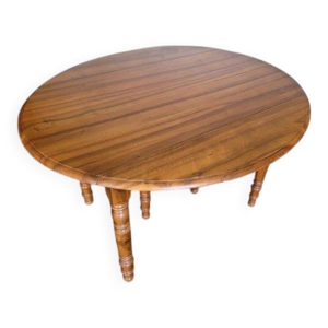 Table ronde pliante en