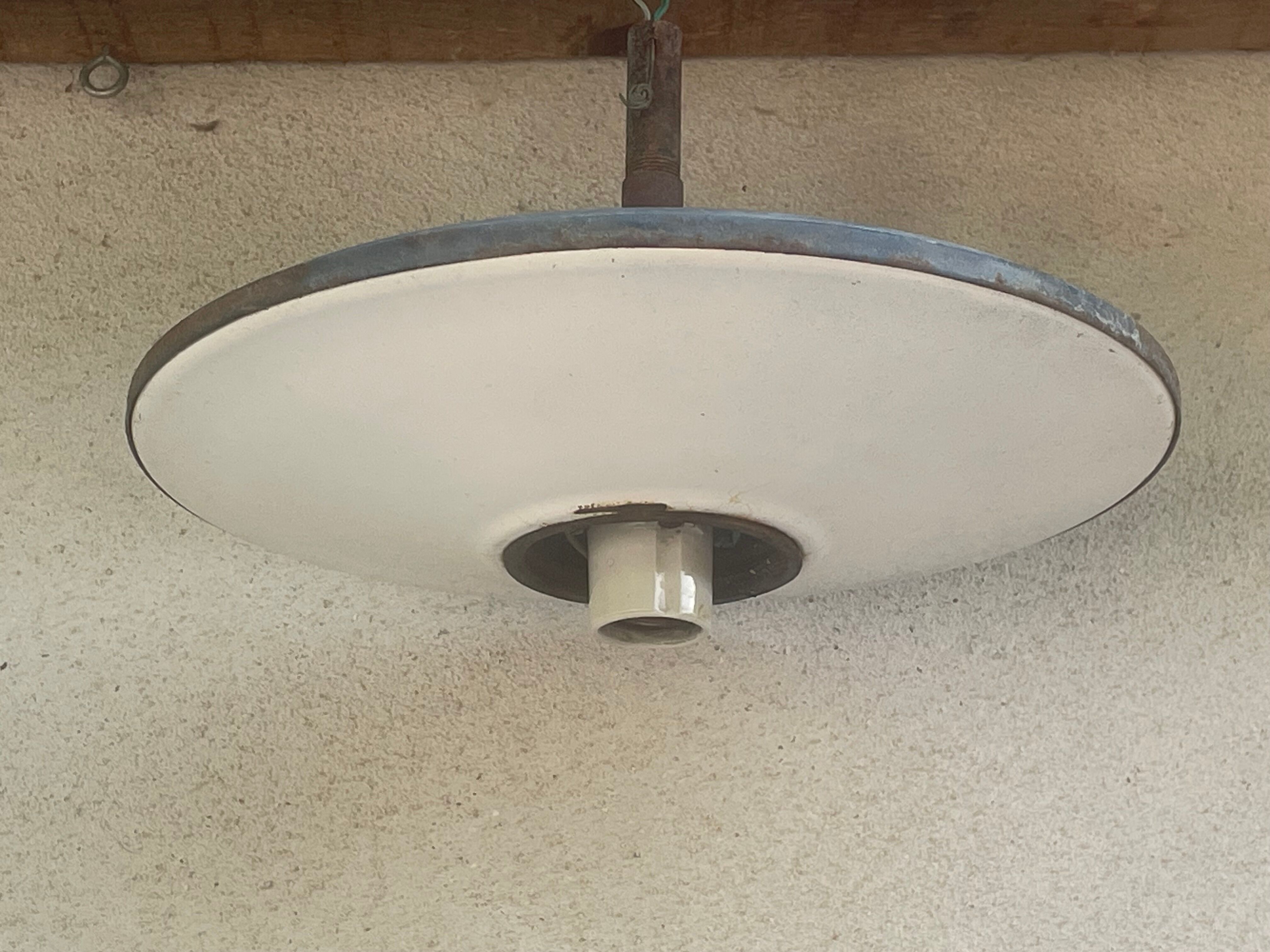 Industrial hanging lamps