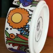 Vintage ceramic ashtray with "Acapulco" pattern – Villeroy & Boch