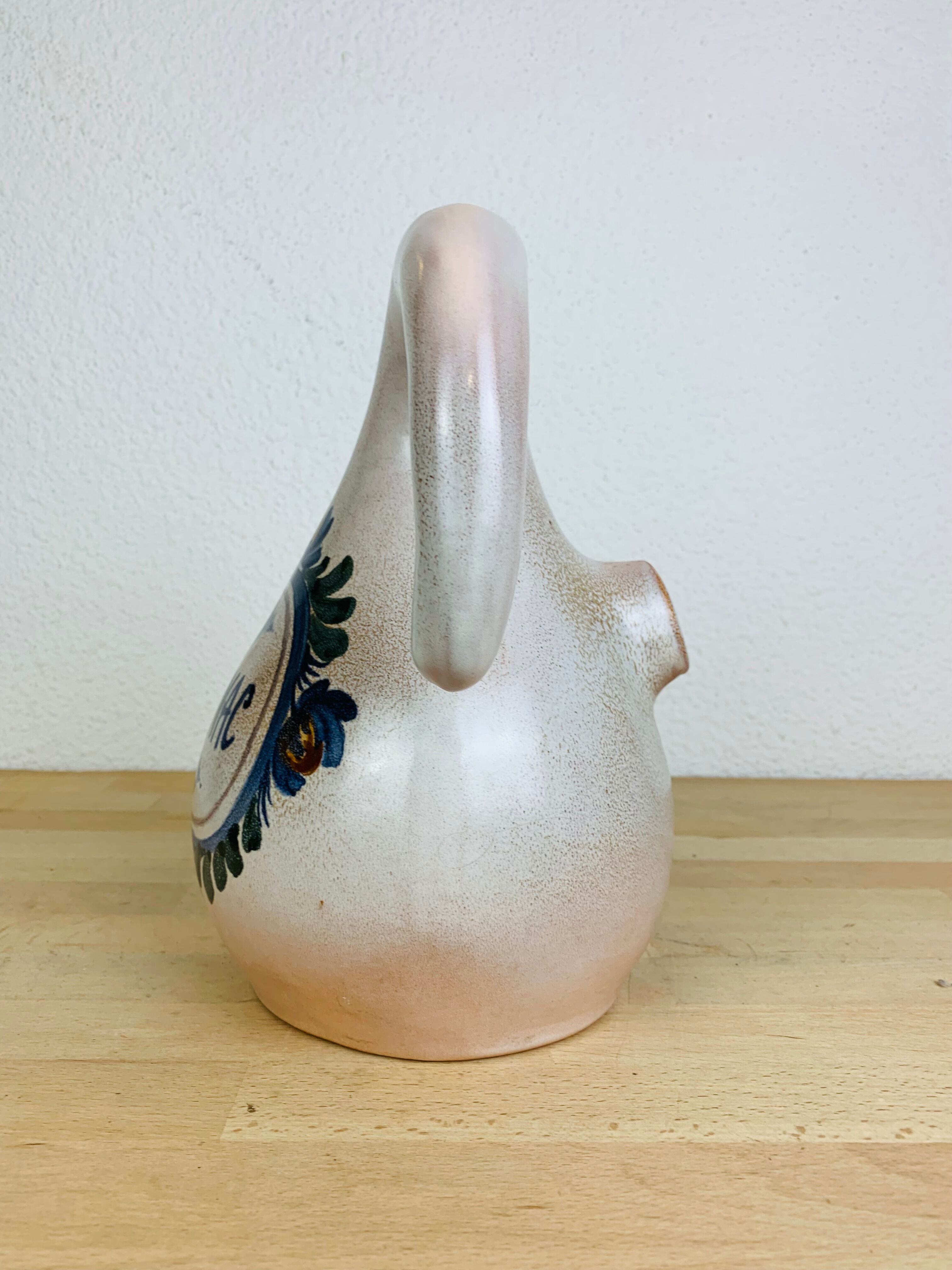 Cognac pitcher by Jean de Lespinasse ceramic 50s
