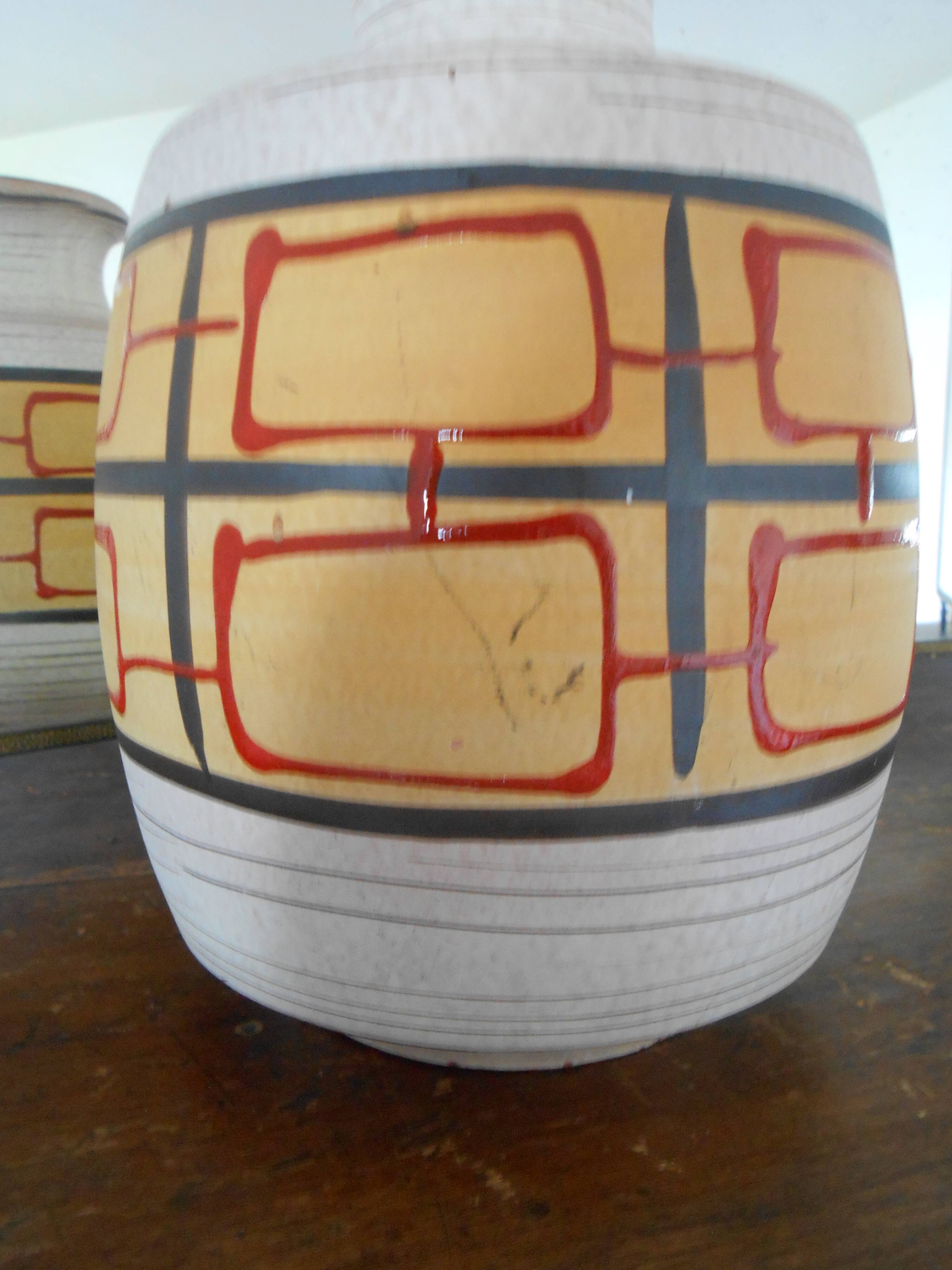 Ceramic Decorative vase years 50 West Germany