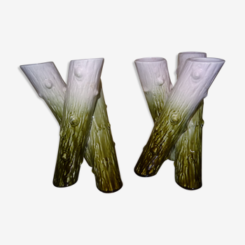 Bamboo vases