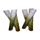 Bamboo vases