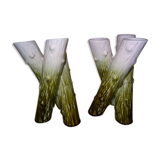 Bamboo vases