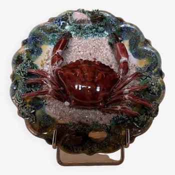 Vintage crab slushie wall plate