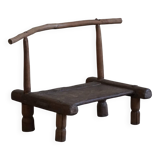 Wabi Sabi Antique African Stool / Chair, Decorative Object, Early 20th Century