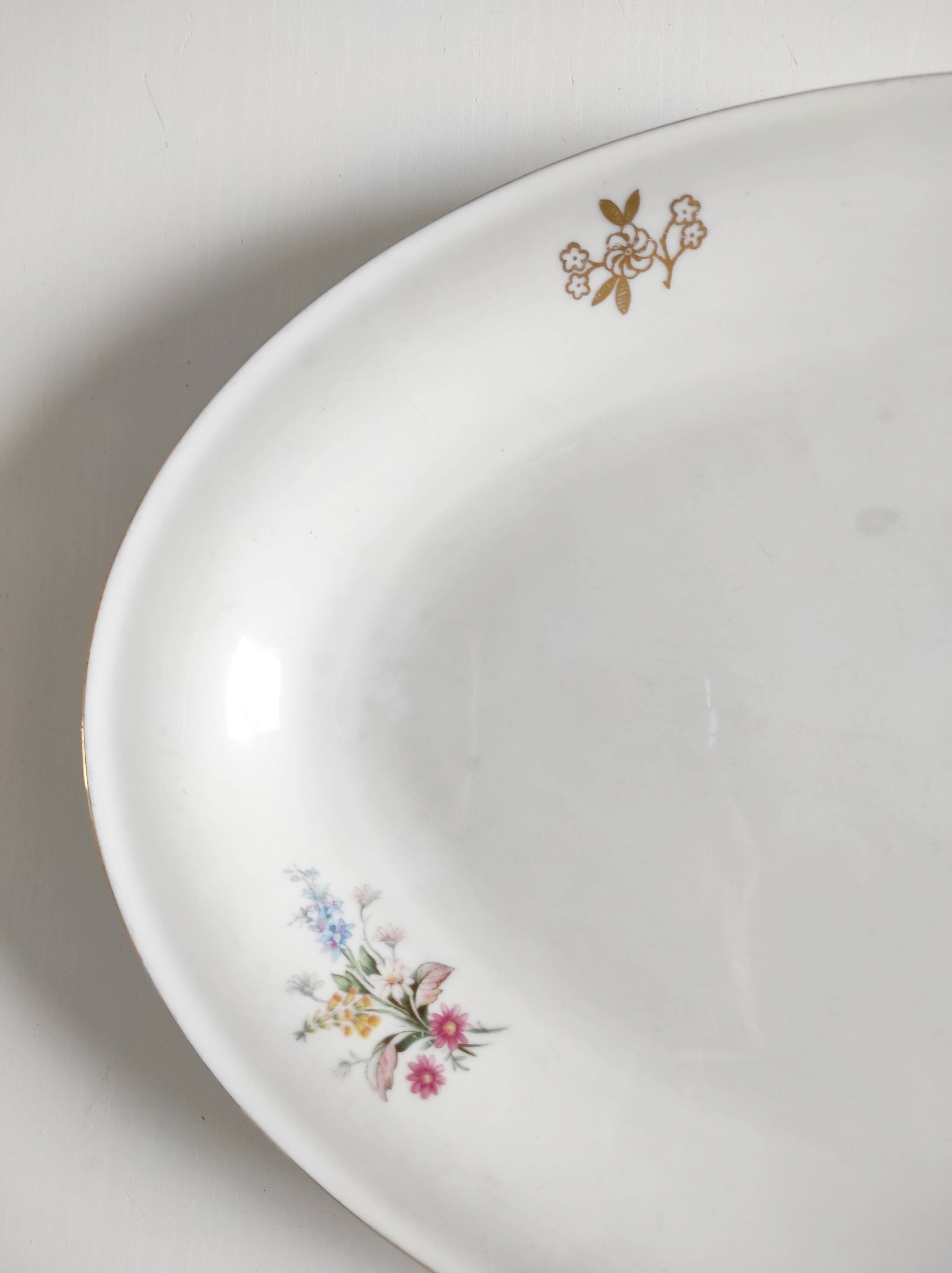 Two German Bavaria porcelain dishes