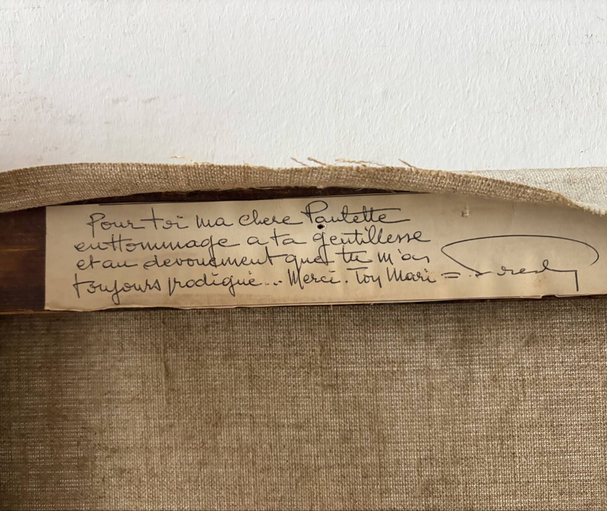 Scène côtière méditerranéen, huile sur toile signée