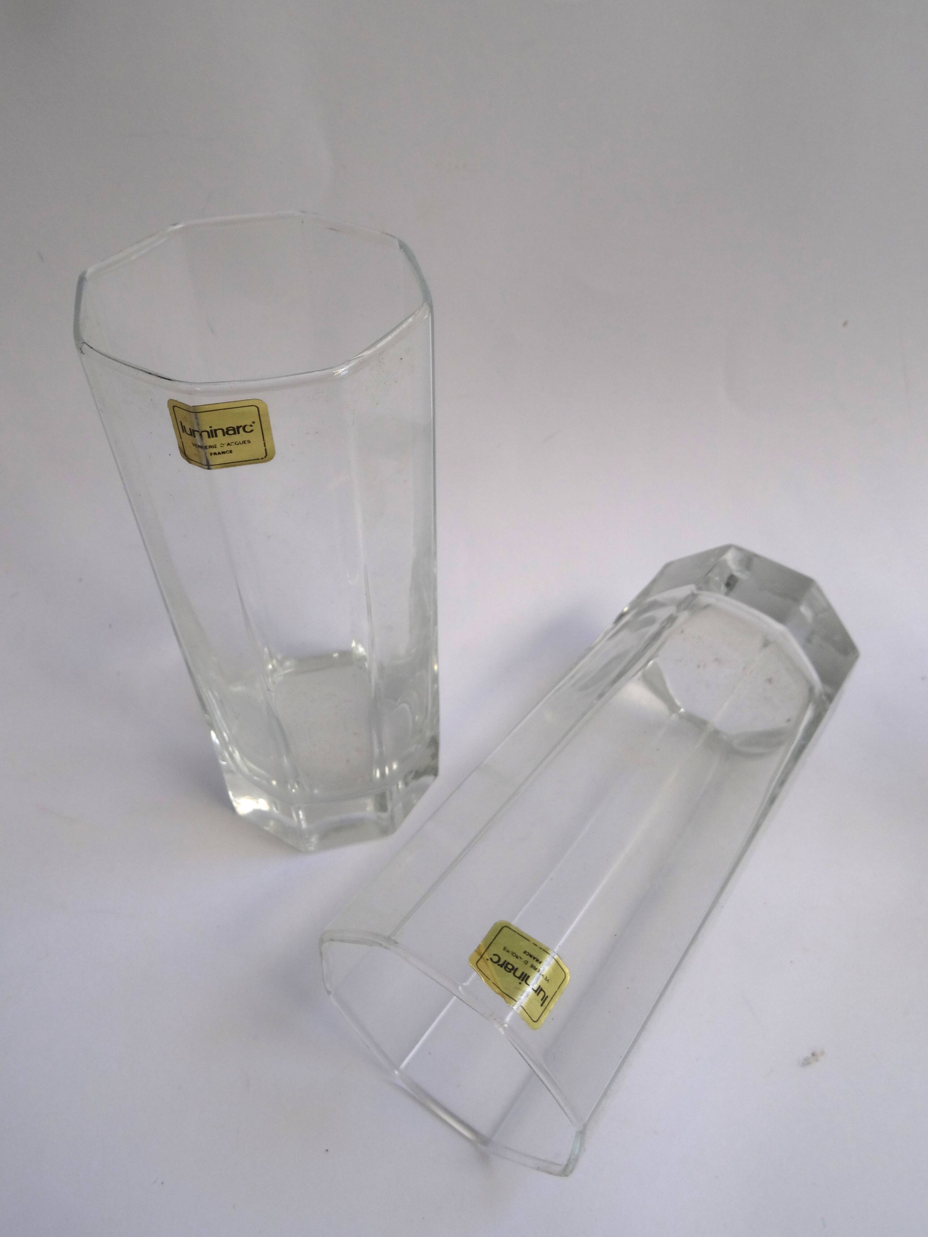 6 glasses water Luminarc Octime