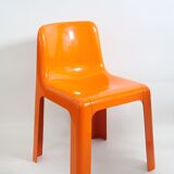 Fiberglass chair by Marc Berthier model Ozoo 700
