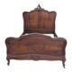 Walnut cabinetmaker's bed
