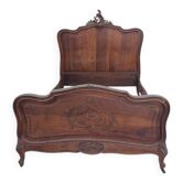 Walnut cabinetmaker's bed