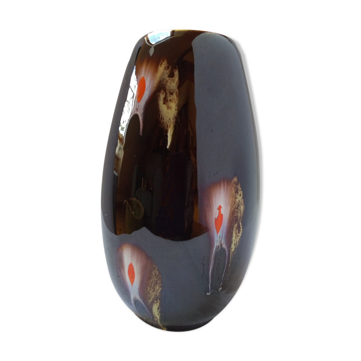 Vase W Germany ceramic Jasba keramik vintage 50/60