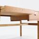 Vintage Danish teak desk by Arne Wahl Iversen 1950s