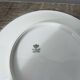 10 white Limoges porcelain dessert plates