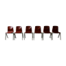Galvanitas model S22 chairs by Paghloz, 1960