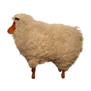 Repose-pieds - mouton