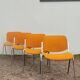 Series of 4 DSC chairs by Giancarlo Piretti for Anomina Castelli design