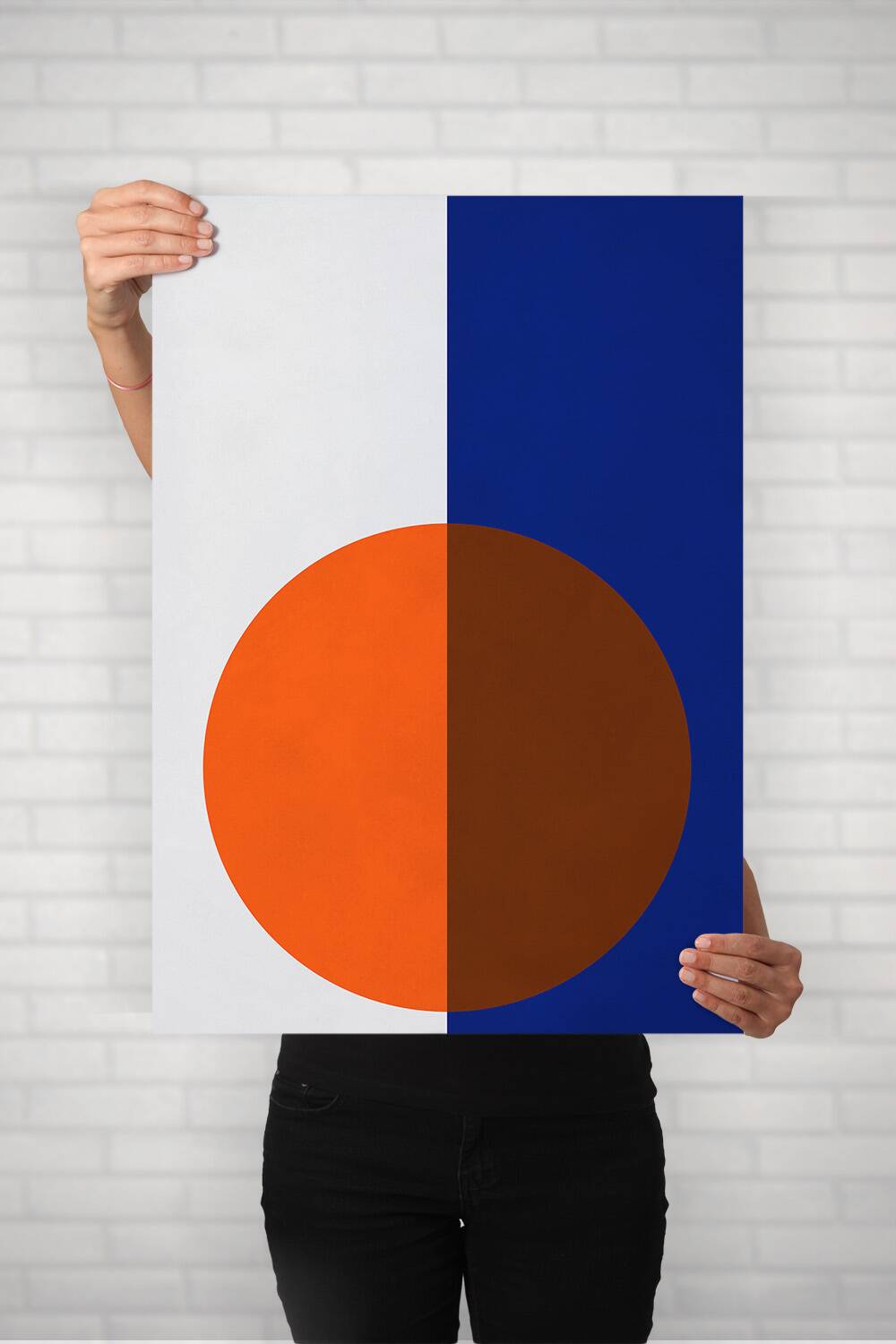 2 geometric art prints. 50x70cm