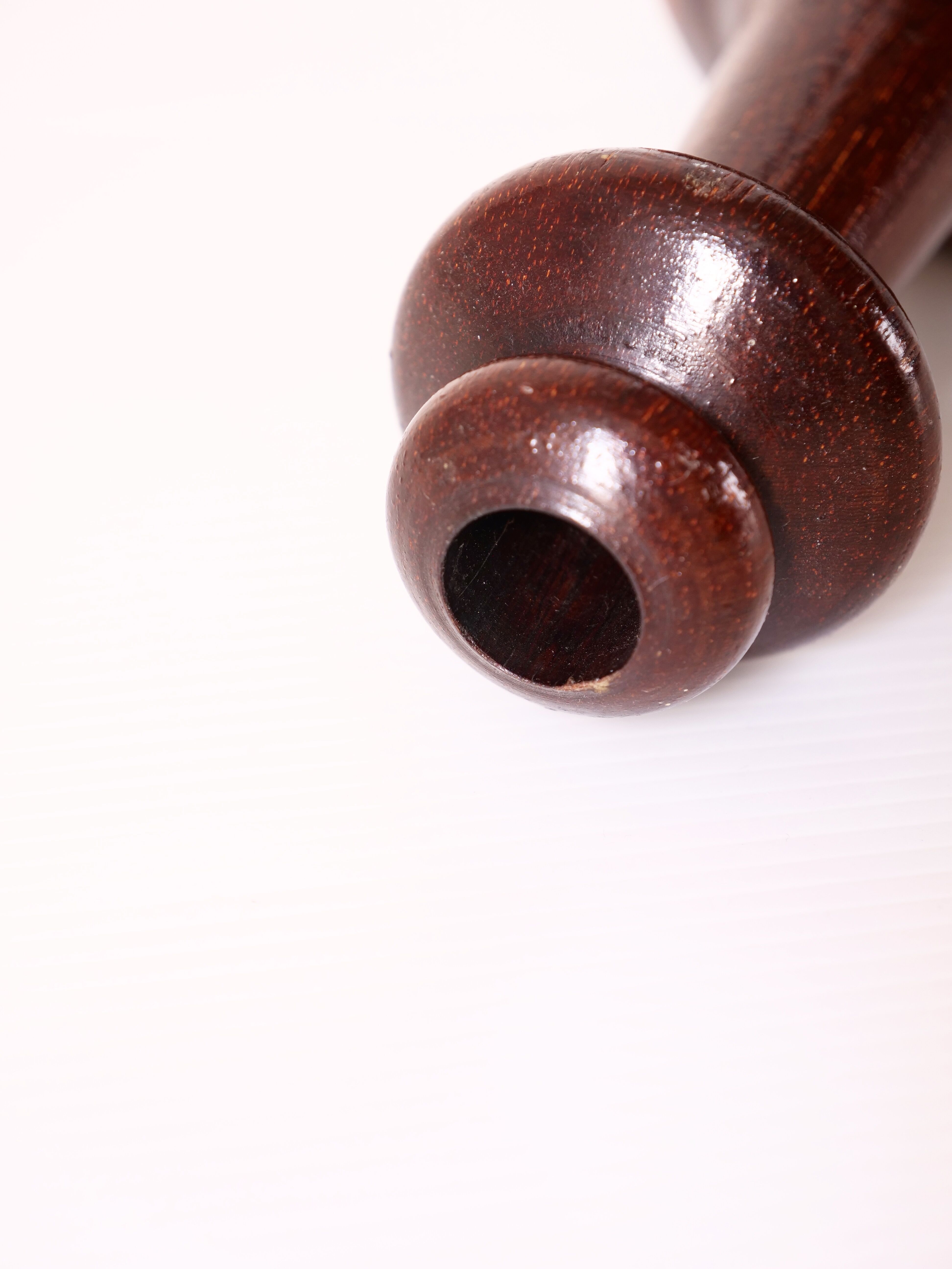 Artistic soliflore wooden turned assembly