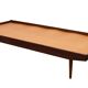 Mid-Century Modern Solid Teak Daybed with Tapered Legs, 1950s