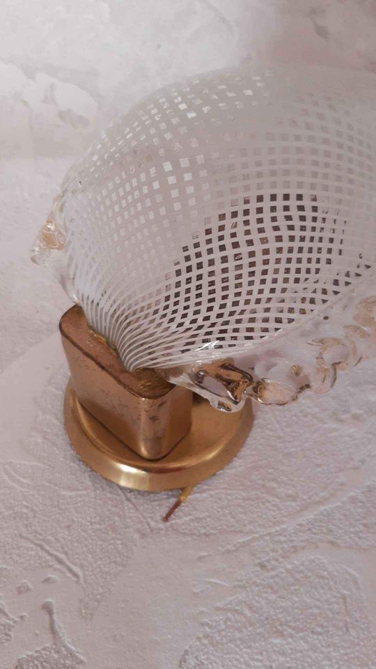 Wall lamp Murano Barosier Toso or Venini