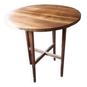 Guéridon en pin XXème