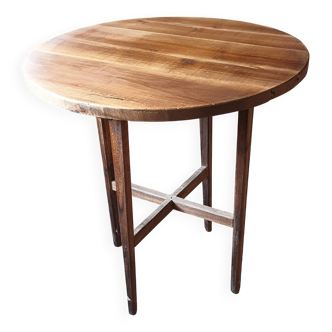 20th century pine pedestal table