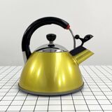 Postmodern yellow kettle by Mikado Japan, 1980