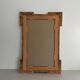 Art Nouveau wall mirror with a coloured gold frame by Meissen, 1930s, Germany.