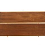 Set of 2 Scandinavian teak plant holders, Sweden, 1960