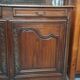 Low oak sideboard